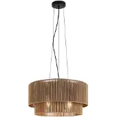 Toolight Lampe APP1837-1CP Black Brown