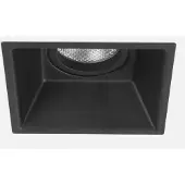Astro Minima Square Fixed spot à encastrer dans le plafond, noir