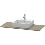 Duravit Console XSquare, 1 découpe, 800x16x550mm, XS060D09090