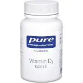 Pure Encapsulations Vitamine D3 1000 U.I. Capsule, 120 pièces. Capsule