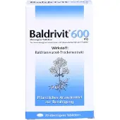 Rodisma-Med Pharma GmbH Baldrivit 600 mg, comprimés calmants, boîte de 20 comprimés