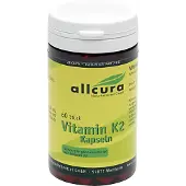 Allcura , capsules de vitamine K2, 60 capsules