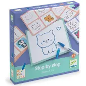 Djeco Jeu Eduludo Dessine étape par étape Babies & Co,