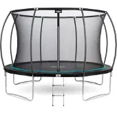 Salta Cosmos 427cm Black Trampoline Argenté Enfants