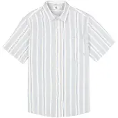 Garcia Chemise beige / bleu / bleu clair
