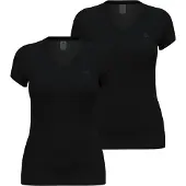 Odlo Active F-dry Light Eco Sports Short Sleeve Base Layer 2 Units Noir XS Femme