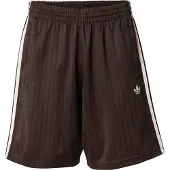 Adidas Pantalon 'Firebird' brun foncé / rose