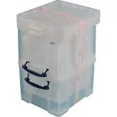 Really Useful Box 335CCB 2+1 boîtes de rangement ES 3x 35,0 l transparentes