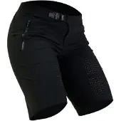 FOX Femmes, Pantalon de cyclisme, Short 24 W Flexair Blk (XL), Noir