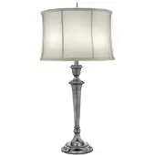 Elstead Lighting Syracuse Lampe de table E27 Nickel antique (E27)