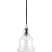 Ideal Lux Shabby Lampe à suspendre Vintage | Transparent | Clair | Verre | Lampe à suspendre Lampe à suspendre Lampe à suspension