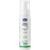 Chicco Shampoing et après-shampoing doux pour bébé Baby Moments, pour les peaux sensibles, dès la naissance, 150 ml