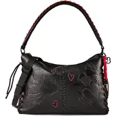 Desigual Sac bandoulière 'All Mickey Leiria' noir
