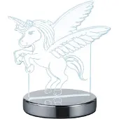 TRIO Lampe de table LED Karo Unicorn Licorne