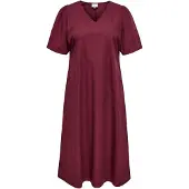 ONLY Carmakoma Robe 'Lina' pourpre
