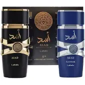 Lattafa Pack Asad : Asad 100 ml + Asad Zamzibar 100 ml
