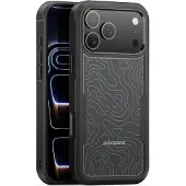 DUX Shld Series Robustes TPU und PC Hardcase 3m Fallsicher (Apple iPhone 17 Pro), Coque pour téléphone portable, Noir