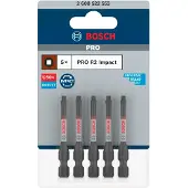Bosch PRO Robertson Impact Bit, R2, 55 mm, 5 pcs.