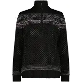 CMP 7h86505 Half Zip Sweater Noir L Femme