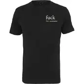 Mister tee T-Shirt noir / blanc