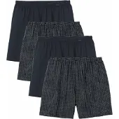 Calida Boxers bleu foncé / blanc