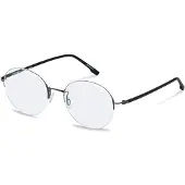 Rodenstock Lunettes de Vue - - R7145 - Mixte - Métal - Gris/Noir