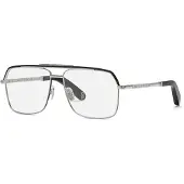 Philipp Plein Vpp085m Glasses Argenté Homme