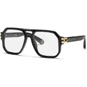Philipp Plein Plein Icon 57 Mm Glasses Noir Homme