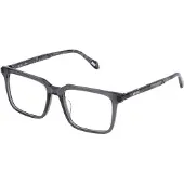 Just cavalli Lunettes de Vue VJC136 53/18/145 Grigio trasparente lucido Acetato MAN VJC136