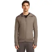 Icebreaker Merino 260 Quantum Iv Full Zip Fleece Marron S Homme