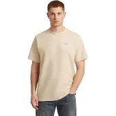 G-Star Waffle True Regular T-Shirt - Blanc - Hommes