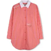 Zadig & Voltaire X60555 Long Sleeve Dress Rose 4 Years Fille