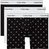 Calvin Klein Lv00nb4394 Boxers 3 Units Blanc,Noir M Homme
