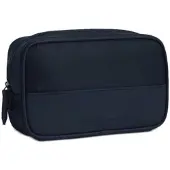 Burberry Trousse de maquillage en textile bleu foncé, Trousse de toilette, Bleu
