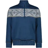 CMP 7h87511 Half Zip Sweater Bleu L Homme