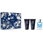 Versace Pour Homme Eau de Toilette Set 50 ml + 50 ml After Shave Balm + 50 ml Shampoo