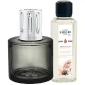 Maison Berger Paris Coffret cadeau lampe catalytique Aroma Relax gris + rembourrage Sweet Orient 250 ml