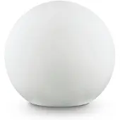 Ideal Lux Lampadaire moderne Sun Material Plastic White 1 Light E27 D30Cm