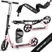 Soke Scooter City noir et rose
