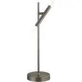 Searchlight Lampe à poser LED Tubes - Nickel satiné