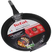 Tefal G2550802, Rond, Poêle à frire multi-usages, Noir, Titane, Céramique, Gaz, Halogène, Induction, Plaque de cuisson uniforme, France