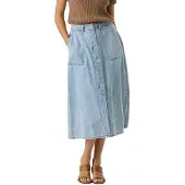 Garcia femme Jupe, L, Bleu