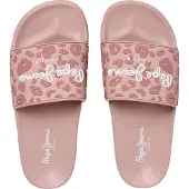Pepe Jeans pour femme. PLS700004 Tongs Léo rose (38), Plat, Aucun, Beachwear