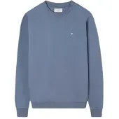 Silbon pour homme. S261041102293 Sweat à raquette bleu ethnique (S), Casuel, Coton