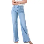Garcia Celia wide femme Jeans, 25/32, Bleu, Wide fit