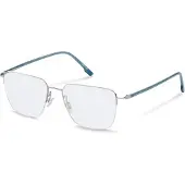 Rodenstock R7144 Square Glasses Bleu 140/54 mm Homme