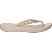 FitFlop iQushion Sparkle Teenslippers - Beige - Maat 40