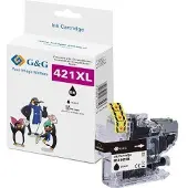 G&G Druckerpatrone kompatibel mit Brother LC421XLBK (CF)