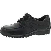 Waldlaufer Chaussure à lacets 'Schnürschuh Herren 483000 Hendrik H-Weite Echtleder in schwarz' noir
