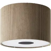 Brilliant Plafonnier design Tony gris Ø 23cm